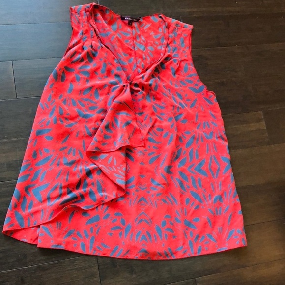 Rachel Roy silk tank top with flowy front. EUC. - Picture 1 of 5